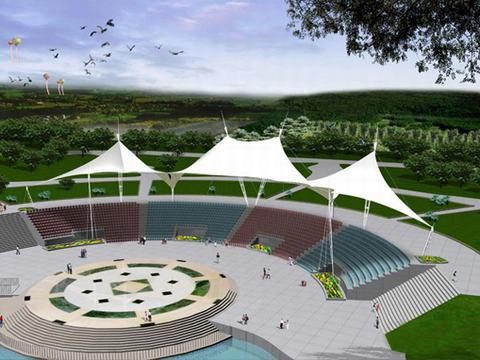 体育馆张拉青青草官网下载看台 